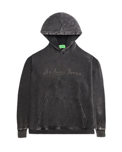 Washed Black French Terry Pullover