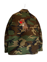 Load image into Gallery viewer, Pitbull Embroidery Army Jacket
