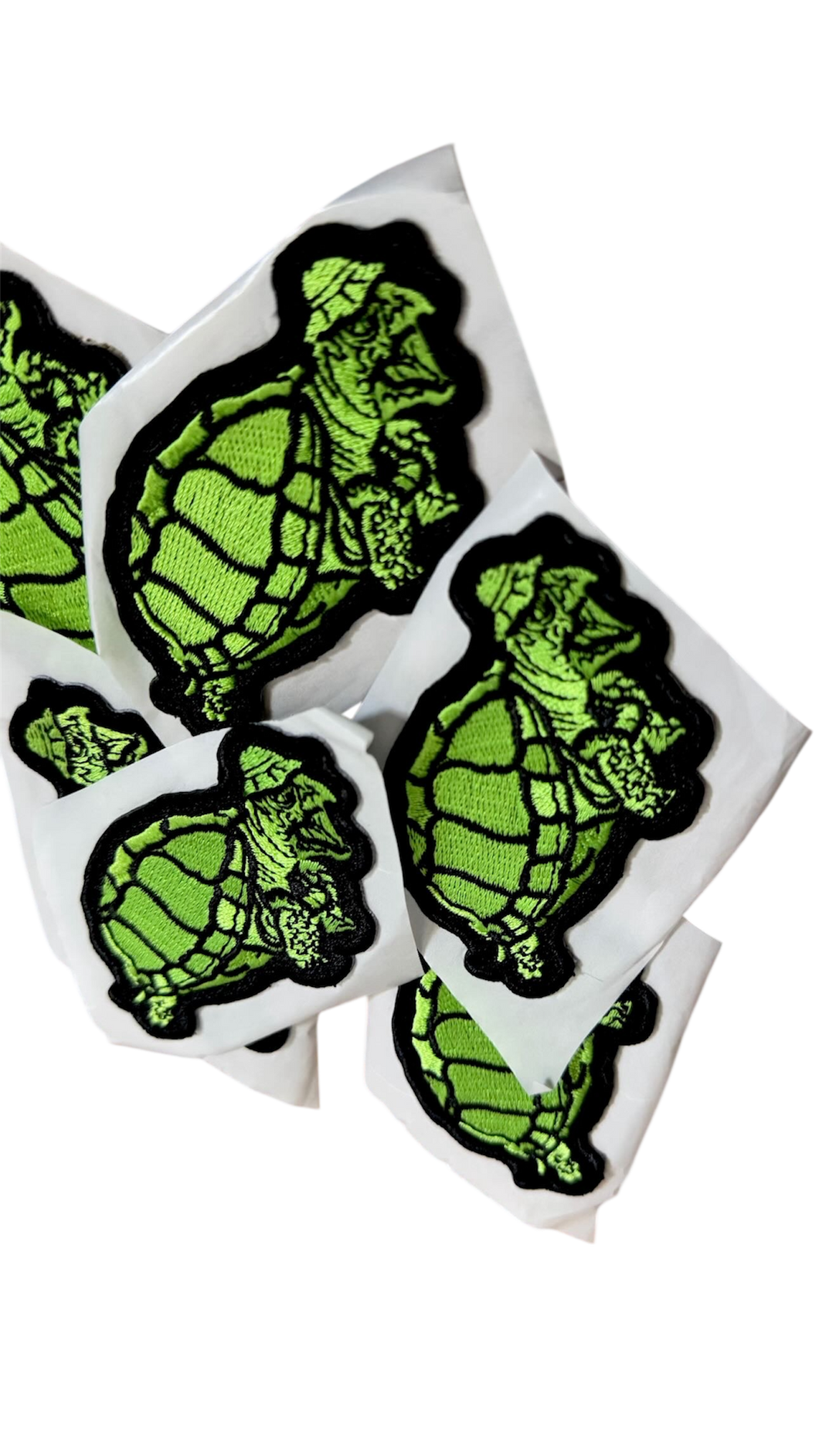 Embroidered Champ Sticker