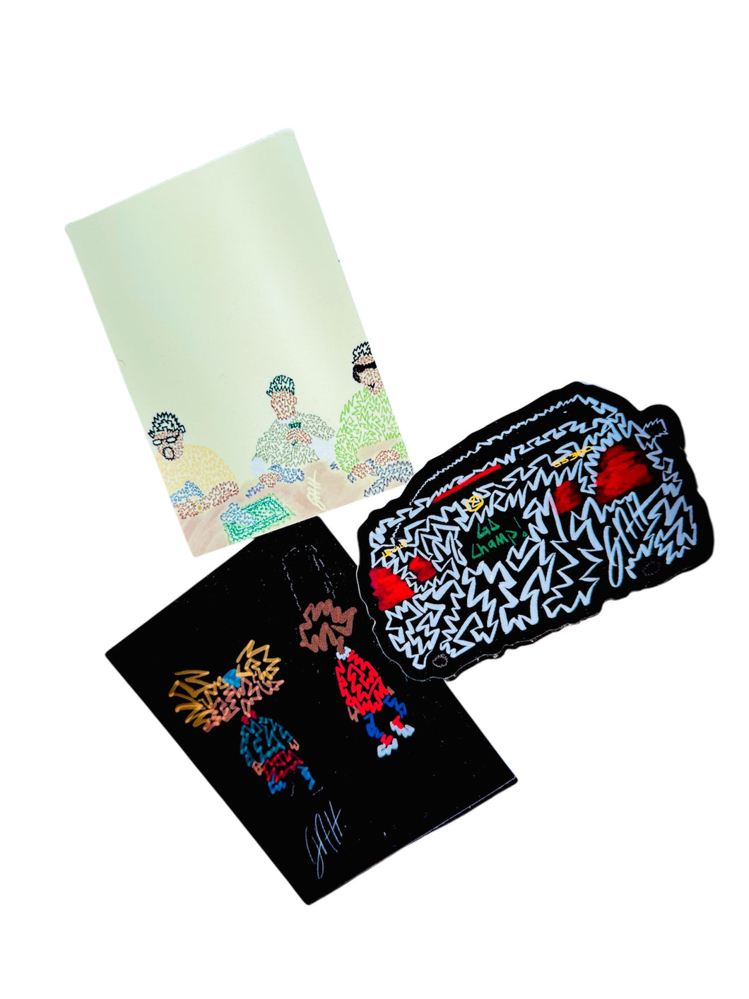 Painted Sticker pack 🖍️